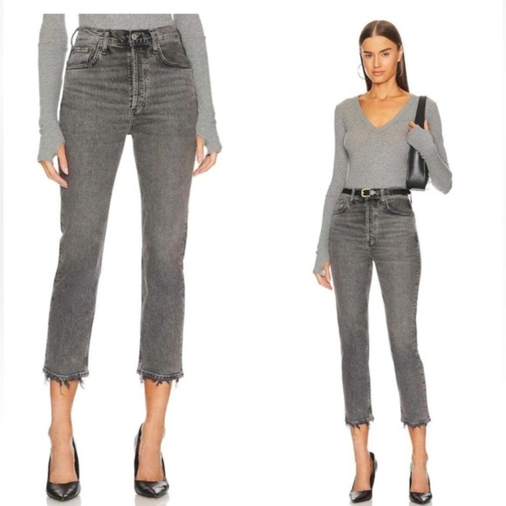AGOLDE Riley Crop- 12.5 inch waist